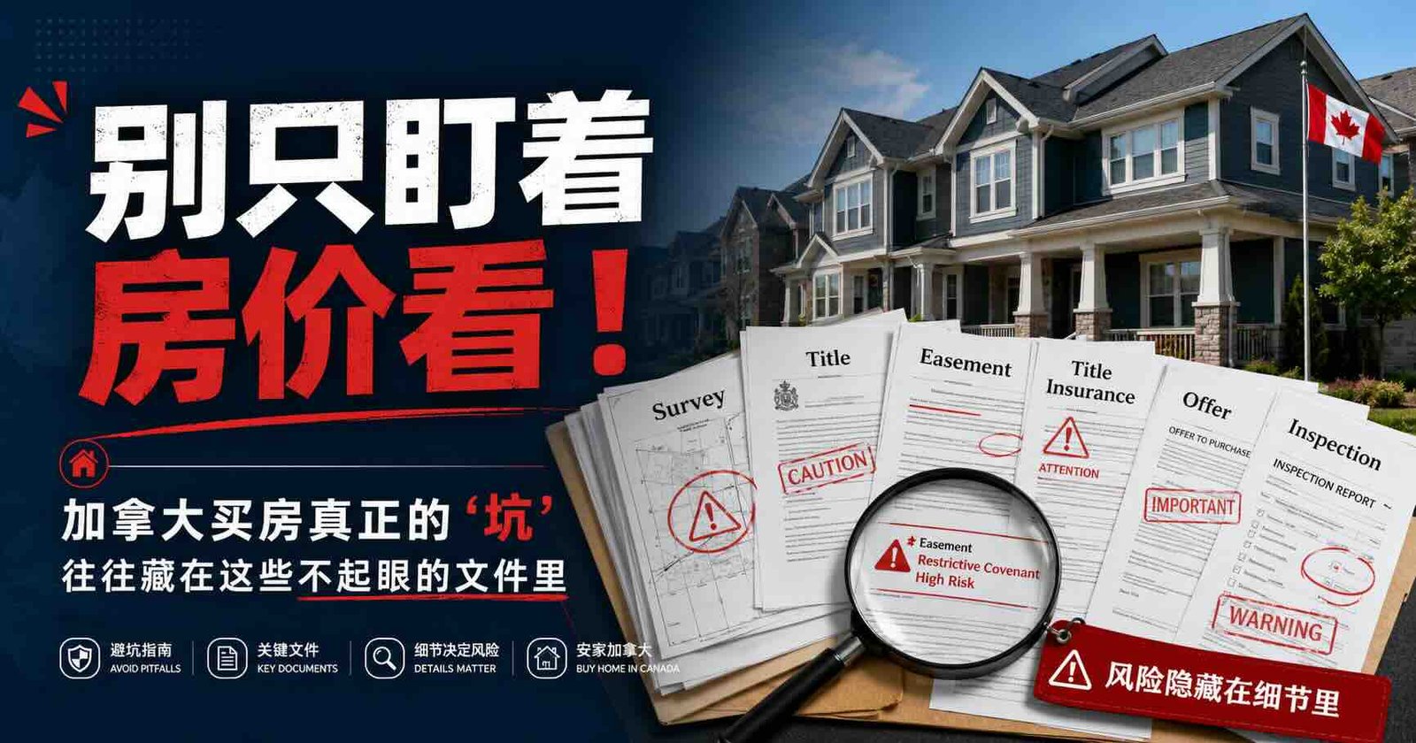 差点因为保险拒保搞砸Closing：FTHB买房前必须做的尽调（Canada版）